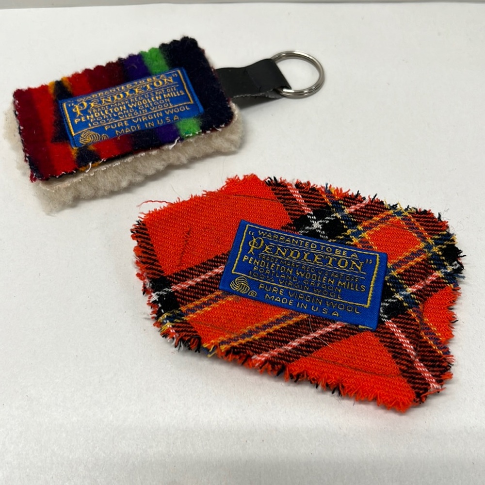 PENDLETON Vintage key fob & luggage tag